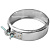 Хомут обжимной D-180 для дымохода из нержавеющей стали Прок